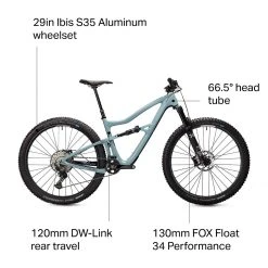 Ibis Ripley Deore Mountain Bike -Yeticycle Store BLUSTE D2