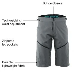 Yeti Cycles Freeland 2.0 Short Men's -Yeticycle Store GUN D2